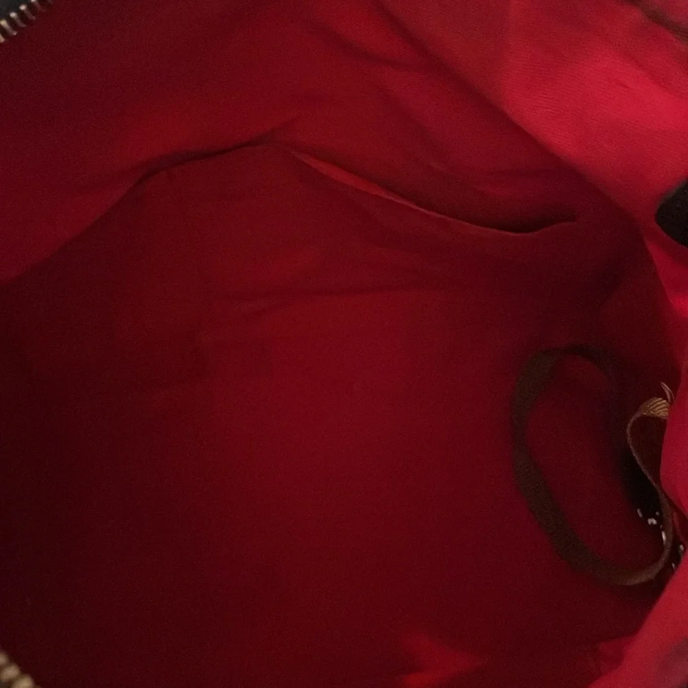 Dooney&bourke Navy Blue Pebbled Leather Florentine  Tassel Satchel 🔺FIRM🔺 - Picture 10 of 16